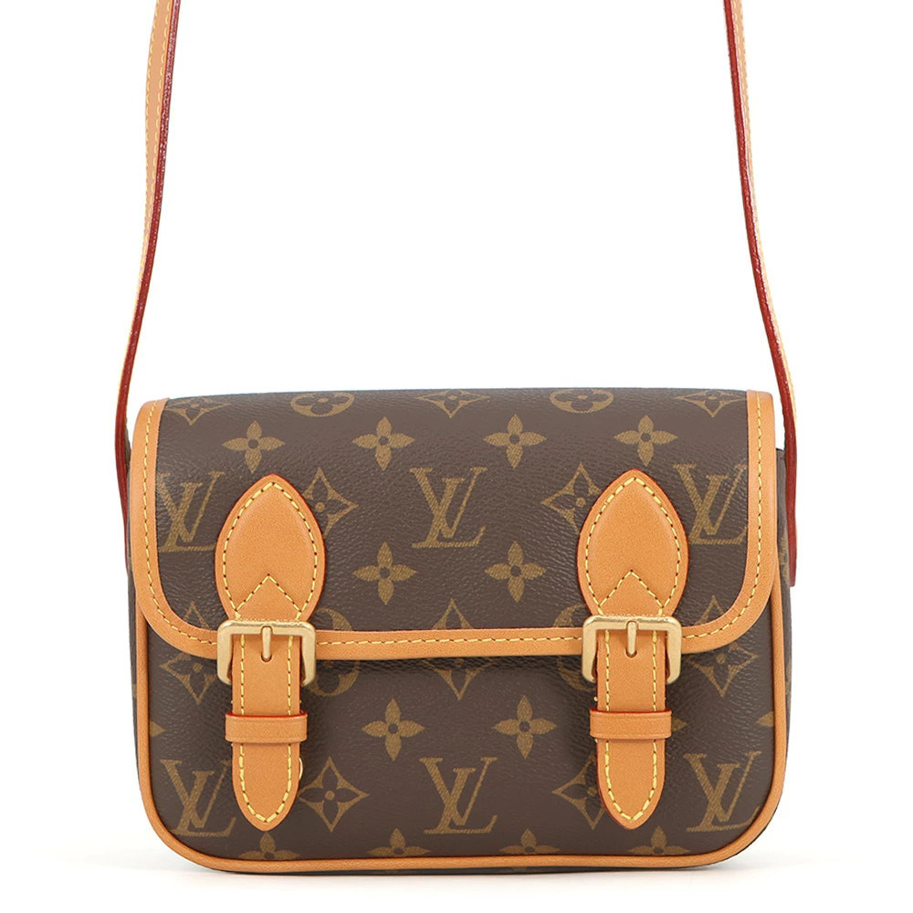 Louis Vuitton Monogram Satchel Wearable Wallet Long Bag